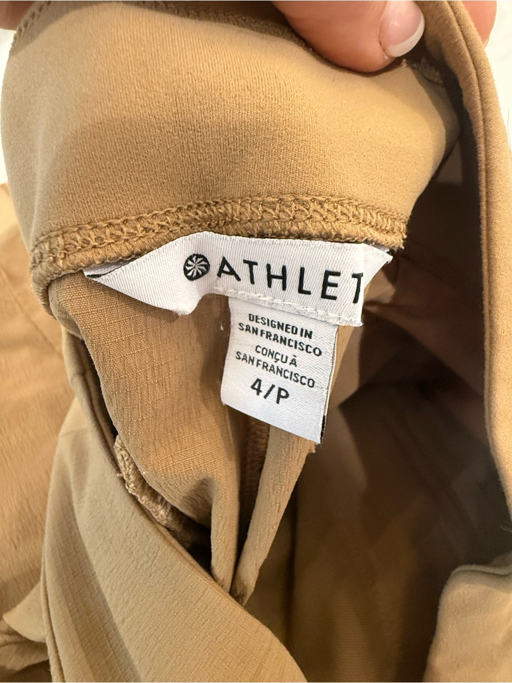 set of 3 Athleta Trekkie joggers .size 4P - Picture 7 of 7